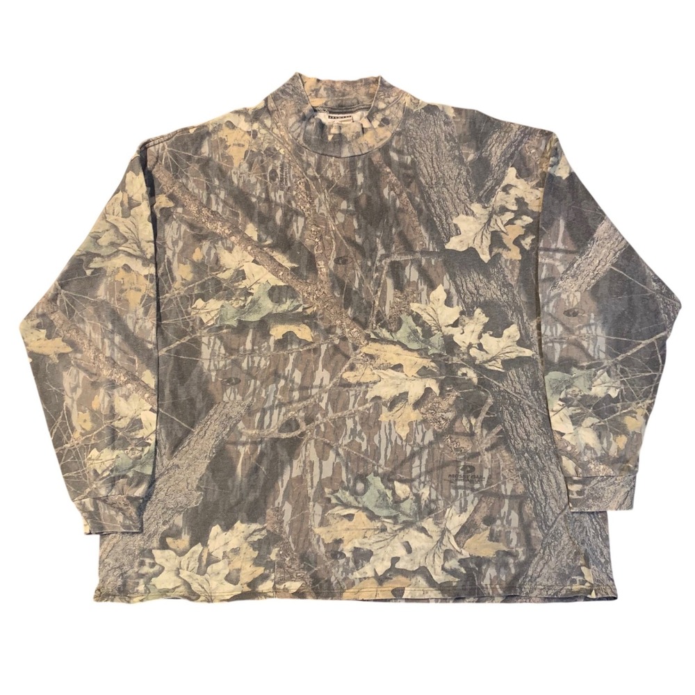 Jerzees Outdoors Mossy Oak Break-Up Camo Long Sleeve T-Shirt Mens 3XL Hunting T
